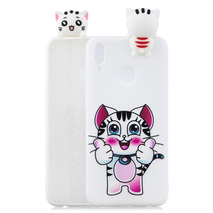 Shockproof Cartoon TPU Protective Case, For Huawei Y9 (2019)