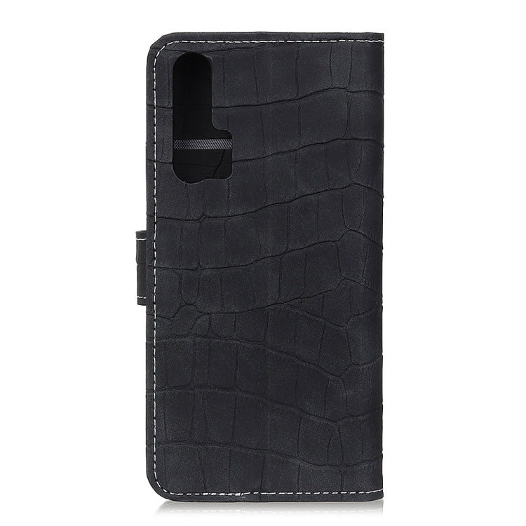 Magnetic Crocodile Texture Horizontal Flip Leather Case with Holder & Card Slots & Wallet, For Huawei Nova 6, For Galaxy S20