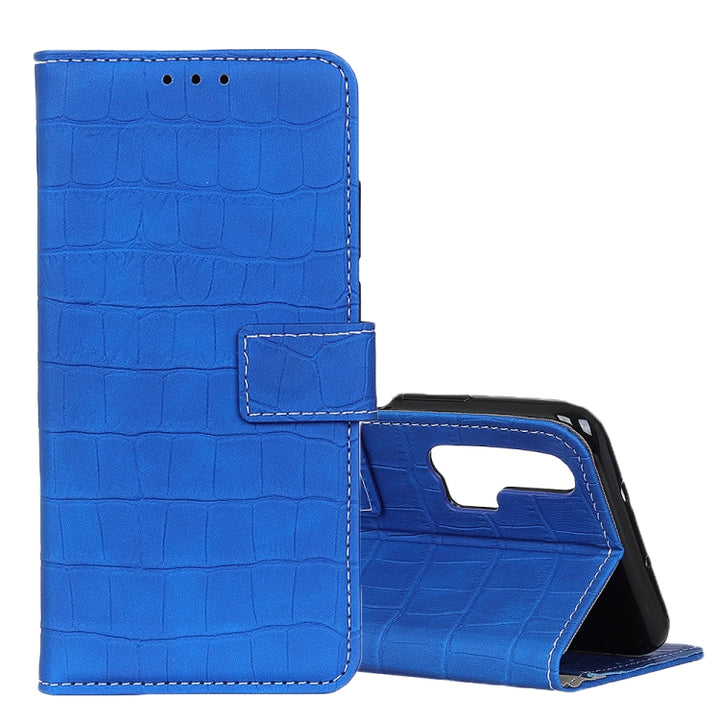 Magnetic Crocodile Texture Horizontal Flip Leather Case with Holder & Card Slots & Wallet, For Huawei Nova 6, For Galaxy S20