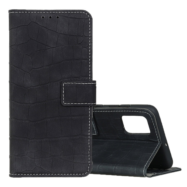 Magnetic Crocodile Texture Horizontal Flip Leather Case with Holder & Card Slots & Wallet, For Huawei Nova 6, For Galaxy S20