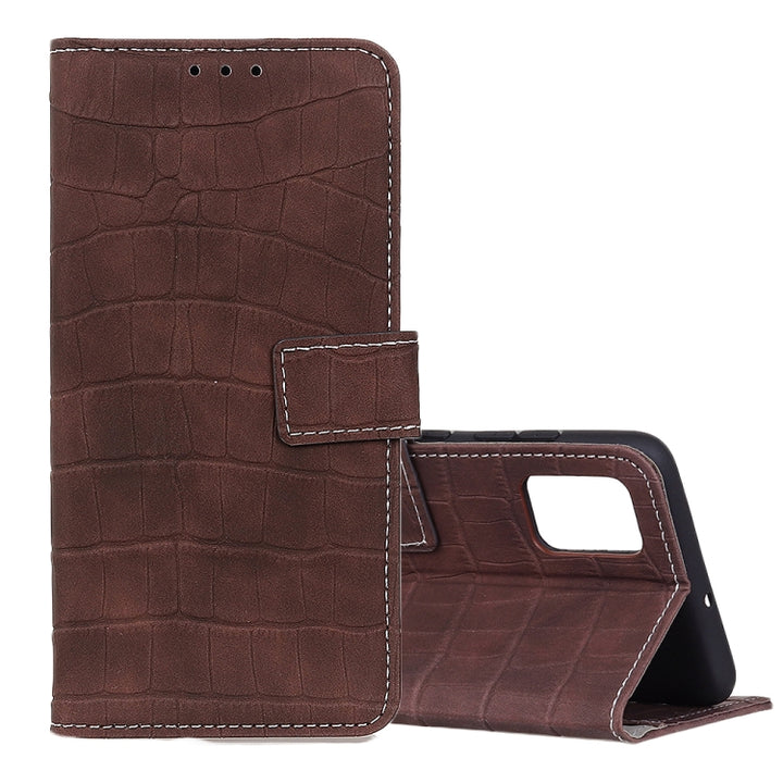 Magnetic Crocodile Texture Horizontal Flip Leather Case with Holder & Card Slots & Wallet, For Huawei Nova 6, For Galaxy S20