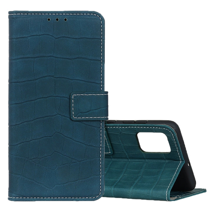 Magnetic Crocodile Texture Horizontal Flip Leather Case with Holder & Card Slots & Wallet, For Huawei Nova 6, For Galaxy S20