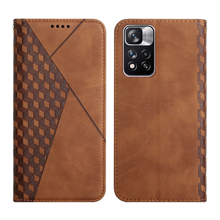 Skin Feel Magnetic Leather Phone Case, For Xiaomi Redmi Note 11 5G, For Xiaomi Redmi Note 11 Pro 5G