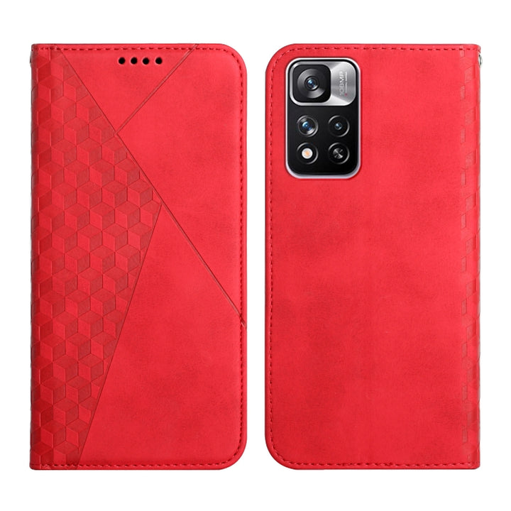 Skin Feel Magnetic Leather Phone Case, For Xiaomi Redmi Note 11 5G, For Xiaomi Redmi Note 11 Pro 5G