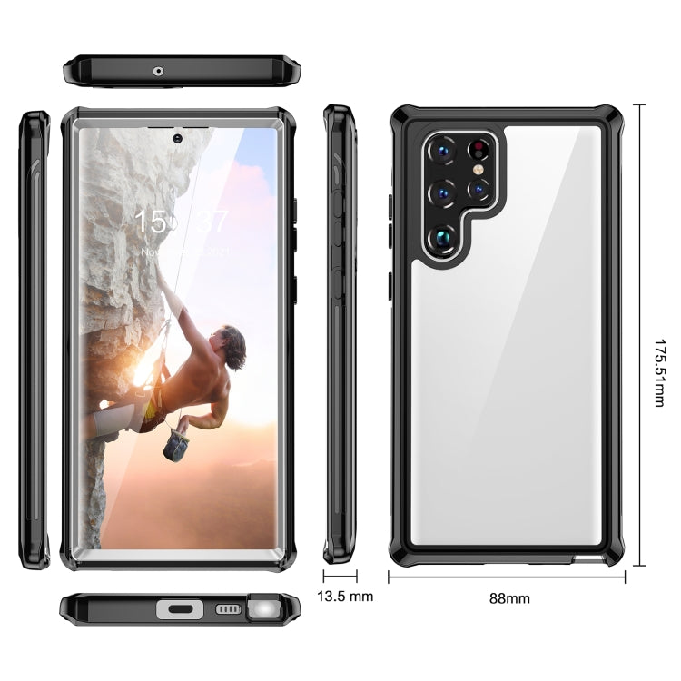 Waterproof Dustproof Shockproof Transparent Acrylic Protective Phone Case, For Samsung Galaxy S22 Ultra 5G, For Samsung Galaxy S22 5G, For Samsung Galaxy S21 FE, For Google Pixel 6