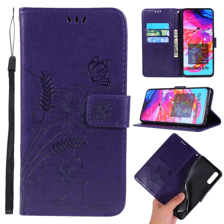 Ant Dating Series Mobile Phone Leather Case with Stand & Card Slot & Wallet, For Galaxy A10, For Huawei P30 Pro, For Galaxy A20 / A30, For Galaxy A70