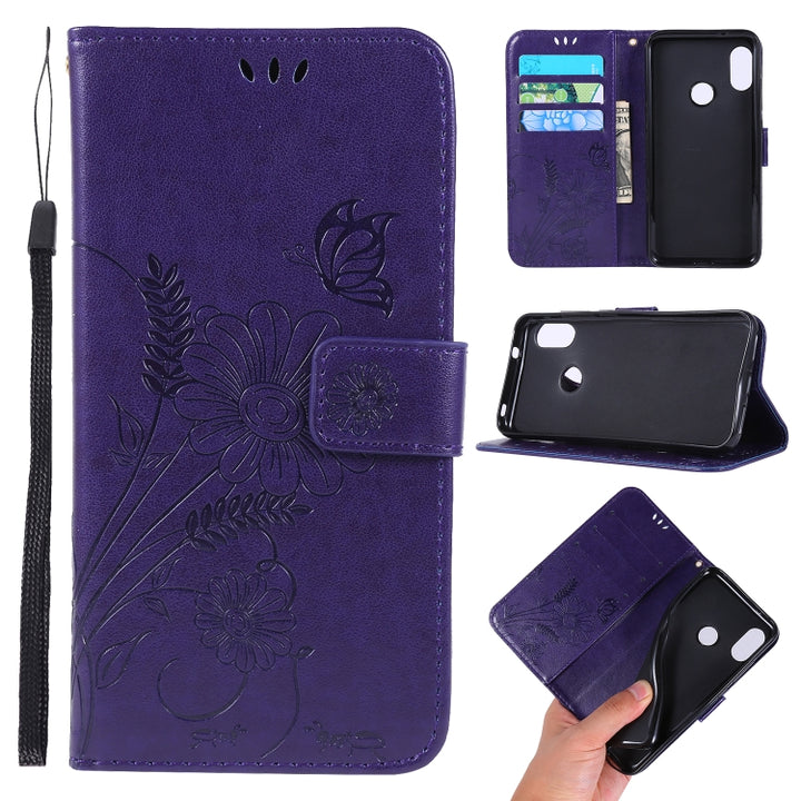 Ant Dating Series Mobile Phone Leather Case with Stand & Card Slot & Wallet, For Xiaomi Redmi 6 Pro / Mi A2 Lite, For Xiaomi Redmi Note 7, For Galaxy A60, For Galaxy A20e