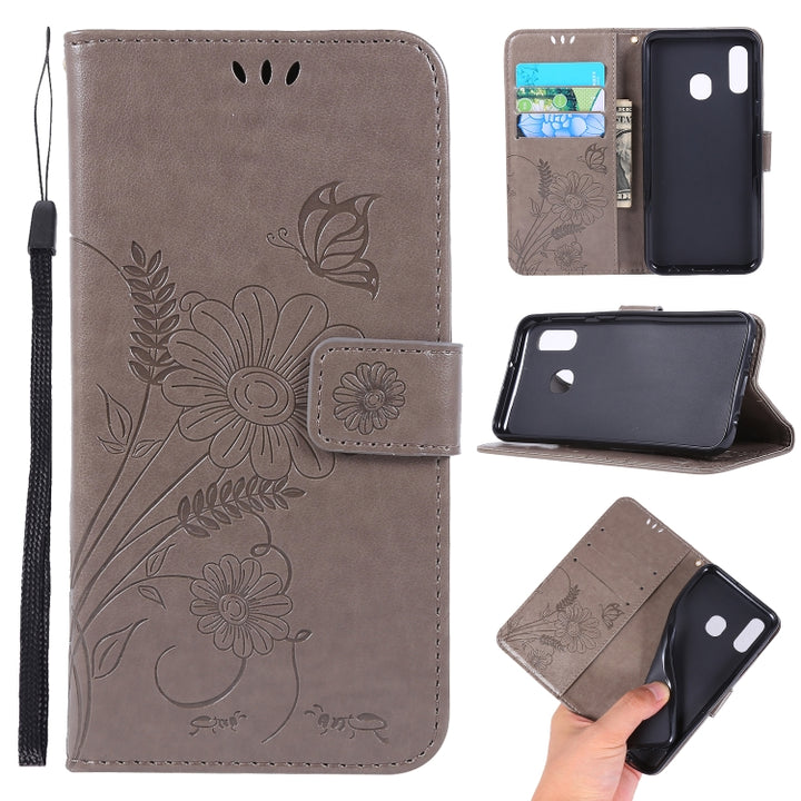 Ant Dating Series Mobile Phone Leather Case with Stand & Card Slot & Wallet, For Xiaomi Redmi 6 Pro / Mi A2 Lite, For Xiaomi Redmi Note 7, For Galaxy A60, For Galaxy A20e