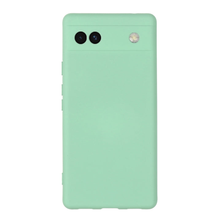 Pure Color Liquid Silicone Phone Case, For Google Pixel 6a