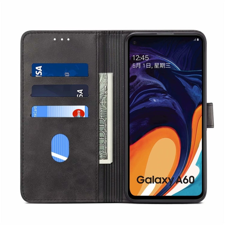 GUSSIM Business Style Horizontal Flip Leather Case with Holder & Card Slots & Wallet, For Galaxy A20 / A30 / A40 / A60, For Galaxy A30s / A50 / A50S, For Galaxy A80 / A90