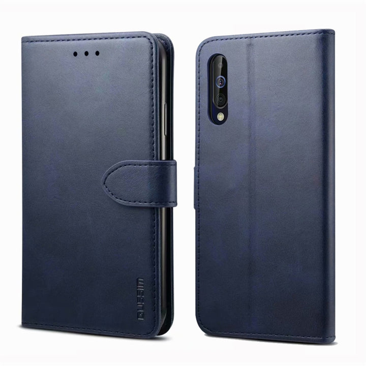 GUSSIM Business Style Horizontal Flip Leather Case with Holder & Card Slots & Wallet, For Galaxy A20 / A30 / A40 / A60, For Galaxy A30s / A50 / A50S, For Galaxy A80 / A90