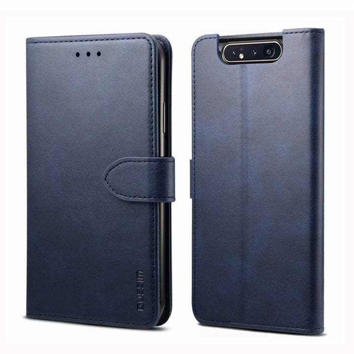 GUSSIM Business Style Horizontal Flip Leather Case with Holder & Card Slots & Wallet, For Galaxy A20 / A30 / A40 / A60, For Galaxy A30s / A50 / A50S, For Galaxy A80 / A90