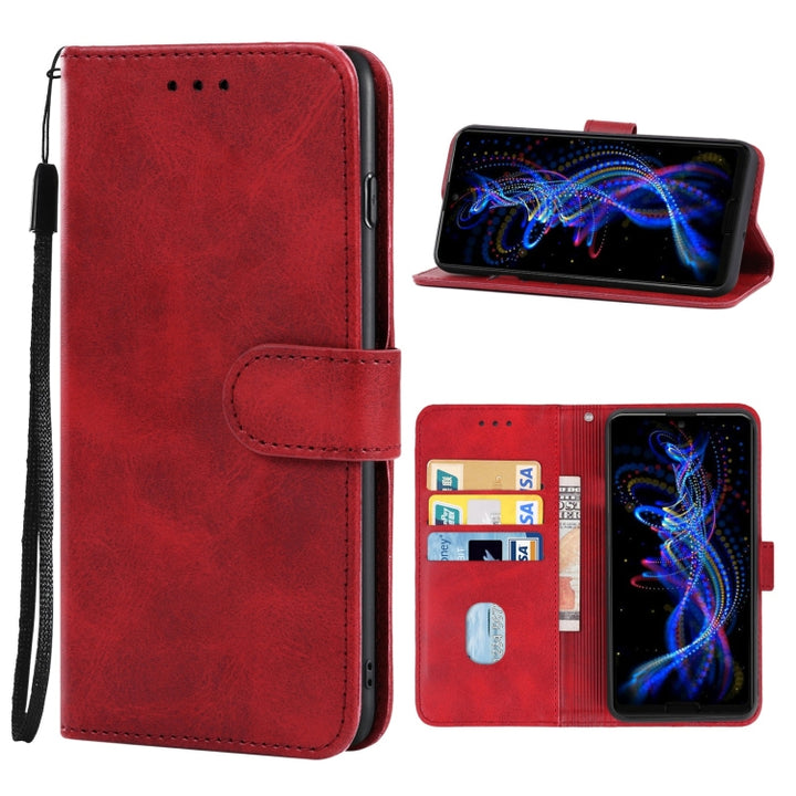 Leather Phone Case, For OPPO Reno3 Youth, For Sharp Aquos R5G/SH-51A, For Sony Ericsson Xperia 10 II