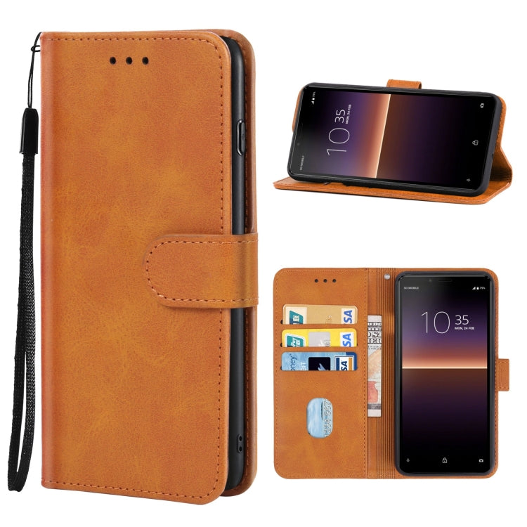 Leather Phone Case, For OPPO Reno3 Youth, For Sharp Aquos R5G/SH-51A, For Sony Ericsson Xperia 10 II