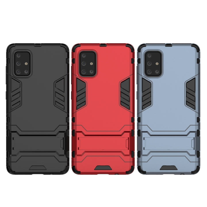 Shockproof PC + TPU Protective Case with Invisible Holder, For Samsung Galaxy A71, For Samsung Galaxy A51, For Samsung Galaxy S20+, For Huawei Nova 6 5G