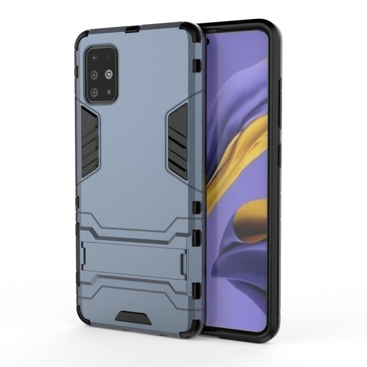 Shockproof PC + TPU Protective Case with Invisible Holder, For Samsung Galaxy A71, For Samsung Galaxy A51, For Samsung Galaxy S20+, For Huawei Nova 6 5G