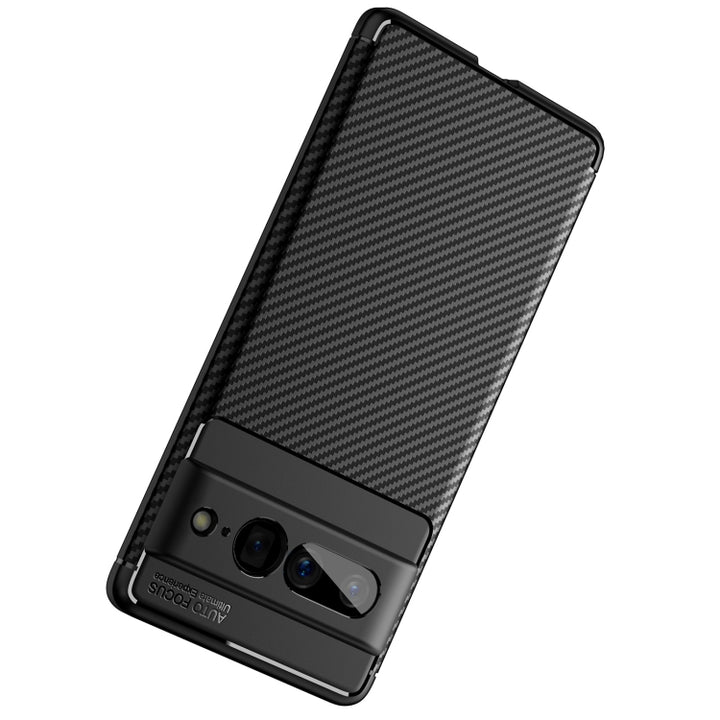 Carbon Fiber Texture Shockproof TPU Phone Case, For Google Pixel 7 Pro, For Google Pixel 7