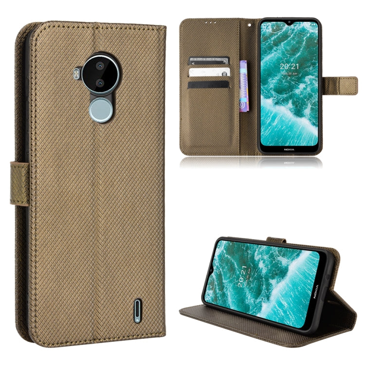 Diamond Texture Leather Phone Case, For Nokia C30, For Ulefone Note 12P, For Ulefone Note 13P, For Oukitel C22, For Sony Xperia ACE  II / SO-41B, For Sony Xperia Pro-1