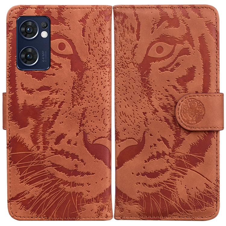 Tiger Embossing Pattern Horizontal Flip Leather Phone Case, For OPPO Realme 9 Pro+, For OPPO Realme 9i / A76 / A36, For OPPO Reno7 5G Taiwan Version/Find X5 Lite, For OPPO Reno7 Pro 5G, For Xiaomi Redmi Note 11 Pro 4G/5G Overseas Version