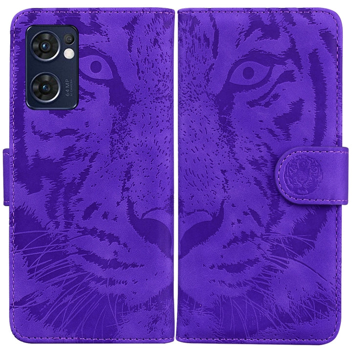 Tiger Embossing Pattern Horizontal Flip Leather Phone Case, For OPPO Realme 9 Pro+, For OPPO Realme 9i / A76 / A36, For OPPO Reno7 5G Taiwan Version/Find X5 Lite, For OPPO Reno7 Pro 5G, For Xiaomi Redmi Note 11 Pro 4G/5G Overseas Version