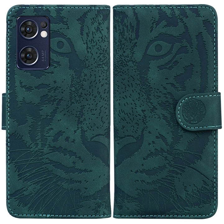 Tiger Embossing Pattern Horizontal Flip Leather Phone Case, For OPPO Realme 9 Pro+, For OPPO Realme 9i / A76 / A36, For OPPO Reno7 5G Taiwan Version/Find X5 Lite, For OPPO Reno7 Pro 5G, For Xiaomi Redmi Note 11 Pro 4G/5G Overseas Version