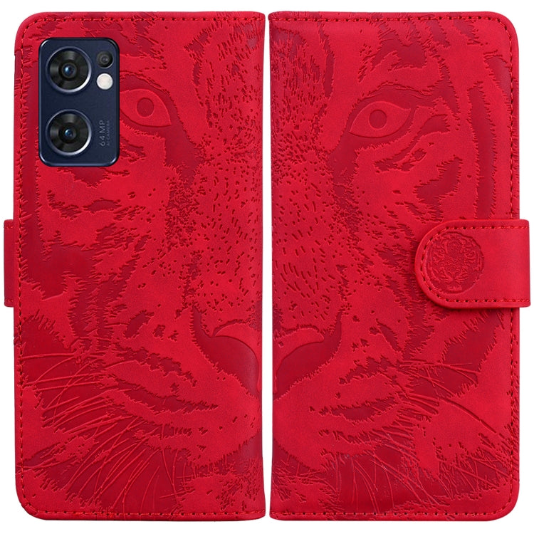 Tiger Embossing Pattern Horizontal Flip Leather Phone Case, For OPPO Realme 9 Pro+, For OPPO Realme 9i / A76 / A36, For OPPO Reno7 5G Taiwan Version/Find X5 Lite, For OPPO Reno7 Pro 5G, For Xiaomi Redmi Note 11 Pro 4G/5G Overseas Version