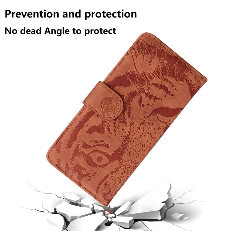 Tiger Embossing Pattern Horizontal Flip Leather Phone Case, For Xiaomi Redmi Note 11 / Redmi Note 11S, For Nokia G21 / G11, For Samsung Galaxy A23, For ZTE Blade A52, For ZTE Blade A72 / V40 Vita