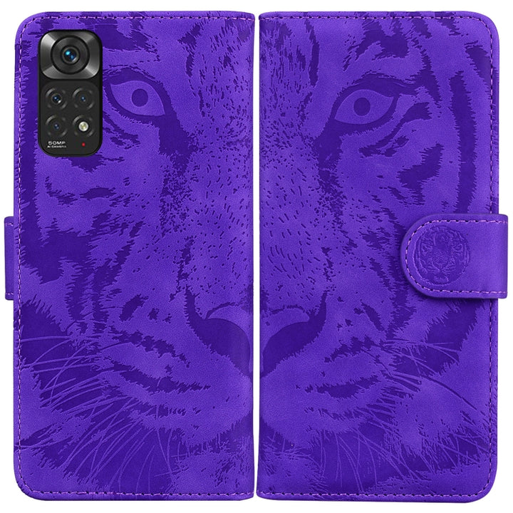 Tiger Embossing Pattern Horizontal Flip Leather Phone Case, For Xiaomi Redmi Note 11 / Redmi Note 11S, For Nokia G21 / G11, For Samsung Galaxy A23, For ZTE Blade A52, For ZTE Blade A72 / V40 Vita