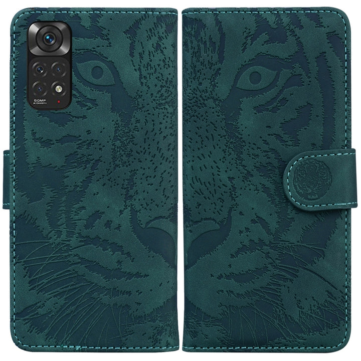 Tiger Embossing Pattern Horizontal Flip Leather Phone Case, For Xiaomi Redmi Note 11 / Redmi Note 11S, For Nokia G21 / G11, For Samsung Galaxy A23, For ZTE Blade A52, For ZTE Blade A72 / V40 Vita