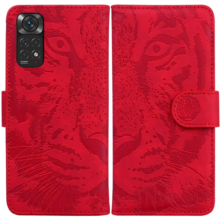 Tiger Embossing Pattern Horizontal Flip Leather Phone Case, For Xiaomi Redmi Note 11 / Redmi Note 11S, For Nokia G21 / G11, For Samsung Galaxy A23, For ZTE Blade A52, For ZTE Blade A72 / V40 Vita