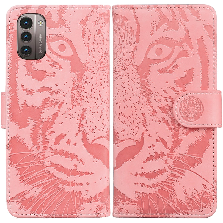 Tiger Embossing Pattern Horizontal Flip Leather Phone Case, For Xiaomi Redmi Note 11 / Redmi Note 11S, For Nokia G21 / G11, For Samsung Galaxy A23, For ZTE Blade A52, For ZTE Blade A72 / V40 Vita