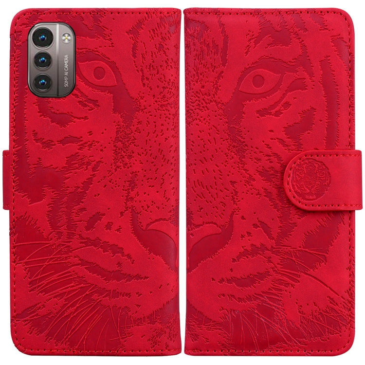 Tiger Embossing Pattern Horizontal Flip Leather Phone Case, For Xiaomi Redmi Note 11 / Redmi Note 11S, For Nokia G21 / G11, For Samsung Galaxy A23, For ZTE Blade A52, For ZTE Blade A72 / V40 Vita