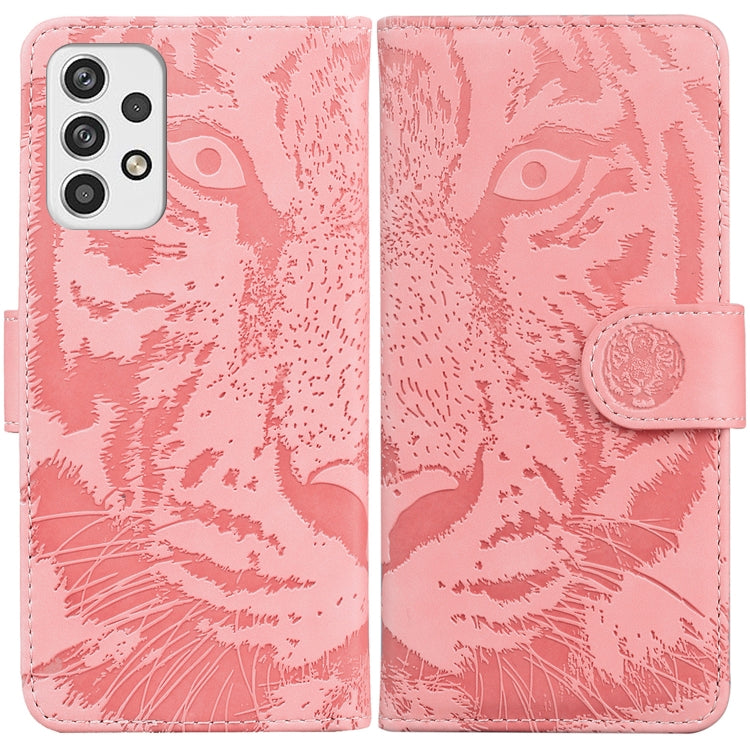 Tiger Embossing Pattern Horizontal Flip Leather Phone Case, For Xiaomi Redmi Note 11 / Redmi Note 11S, For Nokia G21 / G11, For Samsung Galaxy A23, For ZTE Blade A52, For ZTE Blade A72 / V40 Vita