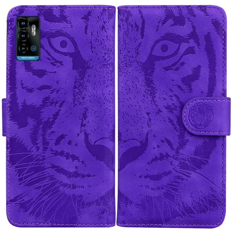 Tiger Embossing Pattern Horizontal Flip Leather Phone Case, For Xiaomi Redmi Note 11 / Redmi Note 11S, For Nokia G21 / G11, For Samsung Galaxy A23, For ZTE Blade A52, For ZTE Blade A72 / V40 Vita