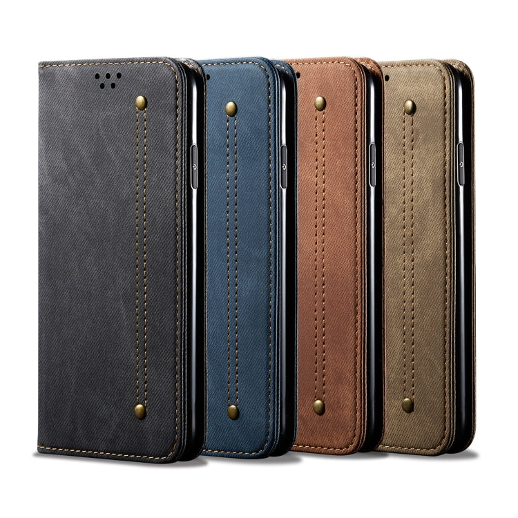 Denim Texture Flip Leather Phone Case, For OnePlus Nord N20 5G, For Motorola Moto E40 / E30 / E20, For Google Pixel 6a, For Xiaomi Redmi Note 11 Pro 4G / 5G