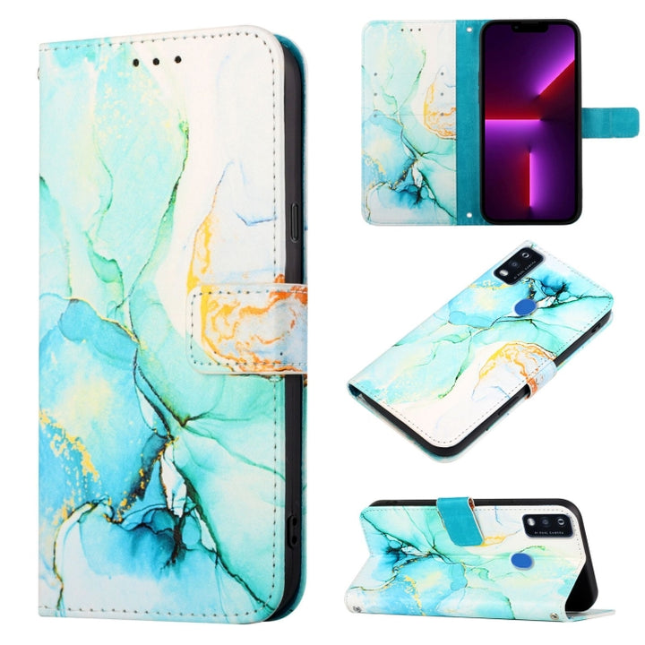 PT003 Marble Pattern Flip Leather Phone Case, For Google Pixel 6a, For Google Pixel 6 Pro, For Google Pixel 6, For ZTE Blade A71, For ZTE Blade A51, For ZTE Blade A31