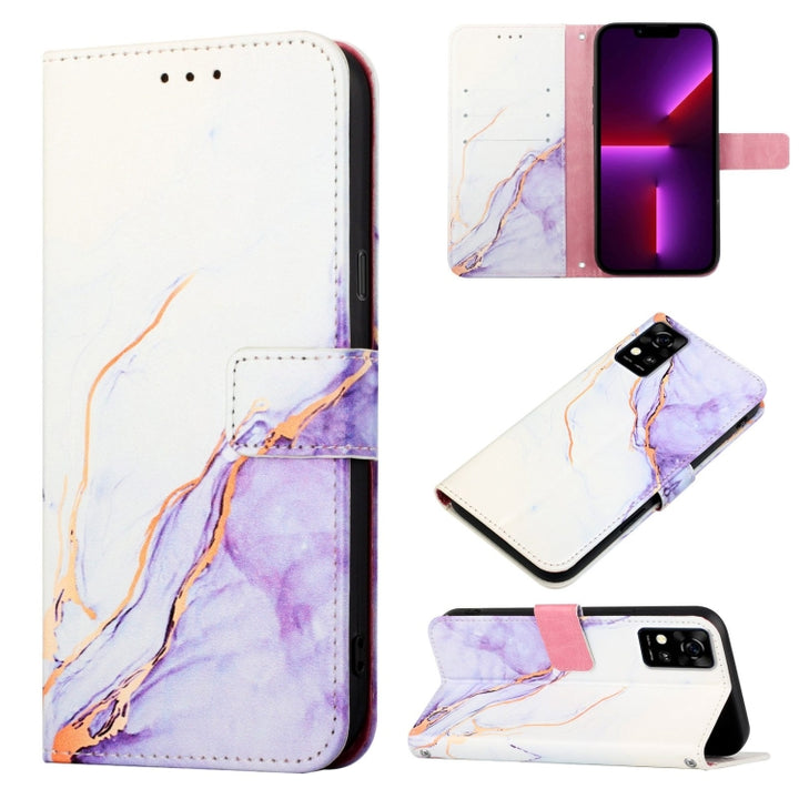 PT003 Marble Pattern Flip Leather Phone Case, For Google Pixel 6a, For Google Pixel 6 Pro, For Google Pixel 6, For ZTE Blade A71, For ZTE Blade A51, For ZTE Blade A31