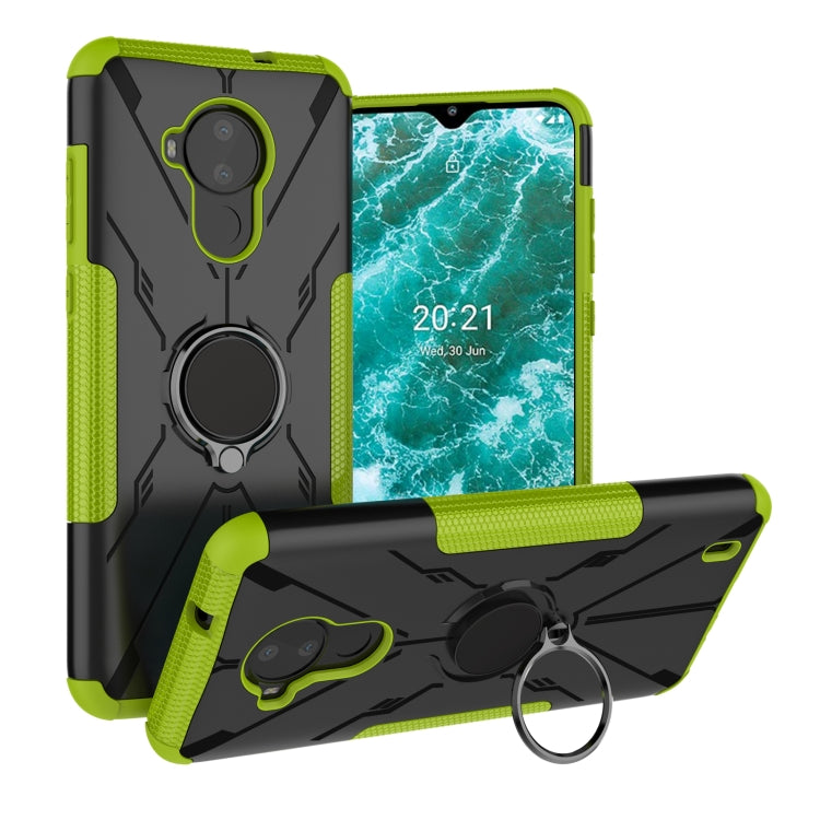 Armor Bear Shockproof PC + TPU Phone Protective Case with Ring Holder, For Motorola Moto G51 5G, For Nokia C30, For Nokia G10 / G20, For Nokia C10 / C20