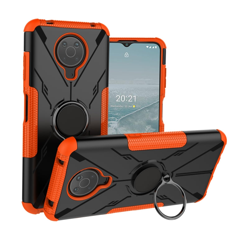 Armor Bear Shockproof PC + TPU Phone Protective Case with Ring Holder, For Motorola Moto G51 5G, For Nokia C30, For Nokia G10 / G20, For Nokia C10 / C20