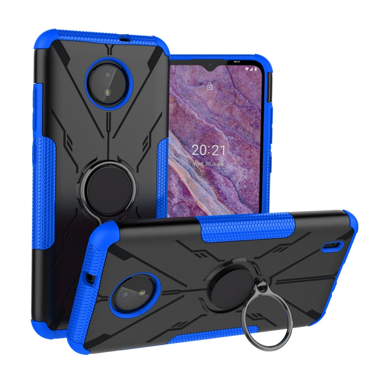 Armor Bear Shockproof PC + TPU Phone Protective Case with Ring Holder, For Motorola Moto G51 5G, For Nokia C30, For Nokia G10 / G20, For Nokia C10 / C20