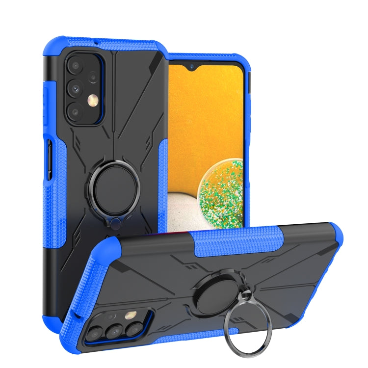 Armor Bear Shockproof PC + TPU Phone Protective Case with Ring Holder, For Google Pixel 6a, For Infinix Smart 6, For Samsung Galaxy A03s(EU), For Samsung Galaxy  A13 4G