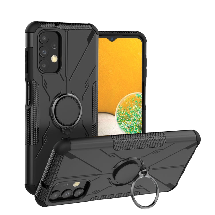 Armor Bear Shockproof PC + TPU Phone Protective Case with Ring Holder, For Google Pixel 6a, For Infinix Smart 6, For Samsung Galaxy A03s(EU), For Samsung Galaxy  A13 4G