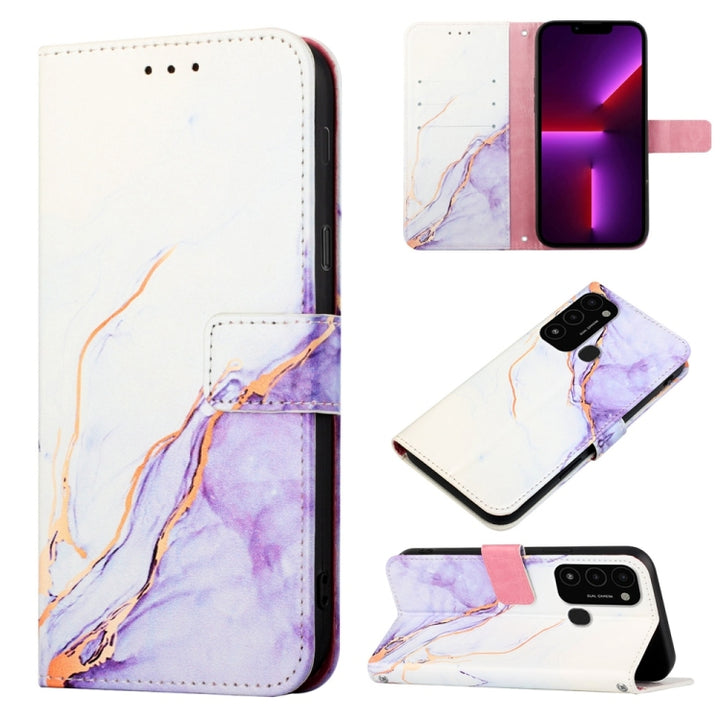 PT003 Marble Pattern Flip Leather Phone Case, For Tecno Spark Go 2022 / Spark 8C, For Google Pixel 7 Pro 5G, For Google Pixel 7, For Xiaomi Redmi K50, For Xiaomi Redmi K50 Pro, For Xiaomi Poco M4 Pro 4G