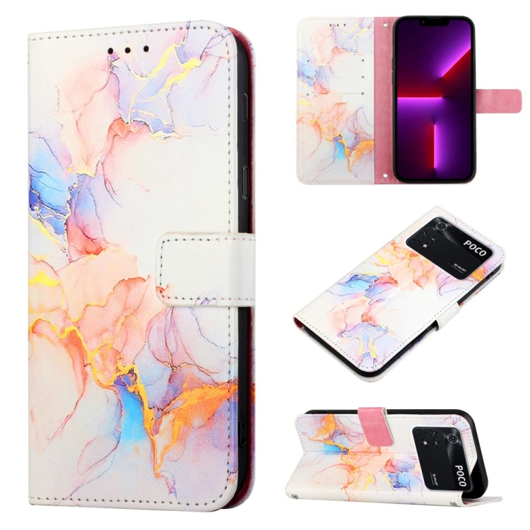 PT003 Marble Pattern Flip Leather Phone Case, For Tecno Spark Go 2022 / Spark 8C, For Google Pixel 7 Pro 5G, For Google Pixel 7, For Xiaomi Redmi K50, For Xiaomi Redmi K50 Pro, For Xiaomi Poco M4 Pro 4G