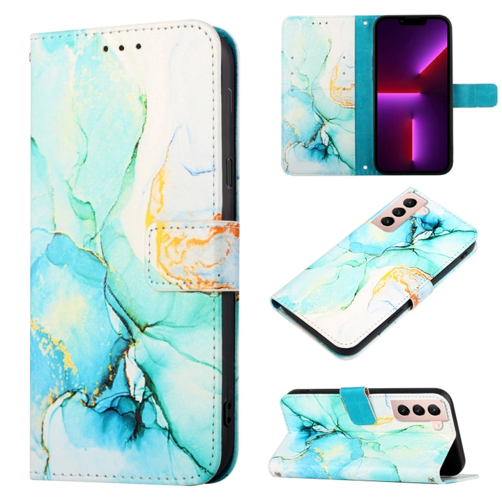 PT003 Marble Pattern Flip Leather Phone Case, For Xiaomi Poco X4 Pro 5G, For Samsung Galaxy S21 5G, For Samsung Galaxy S21+ 5G, For Samsung Galaxy S22 Ultra 5G