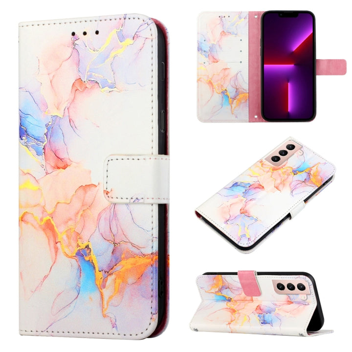 PT003 Marble Pattern Flip Leather Phone Case, For Xiaomi Poco X4 Pro 5G, For Samsung Galaxy S21 5G, For Samsung Galaxy S21+ 5G, For Samsung Galaxy S22 Ultra 5G