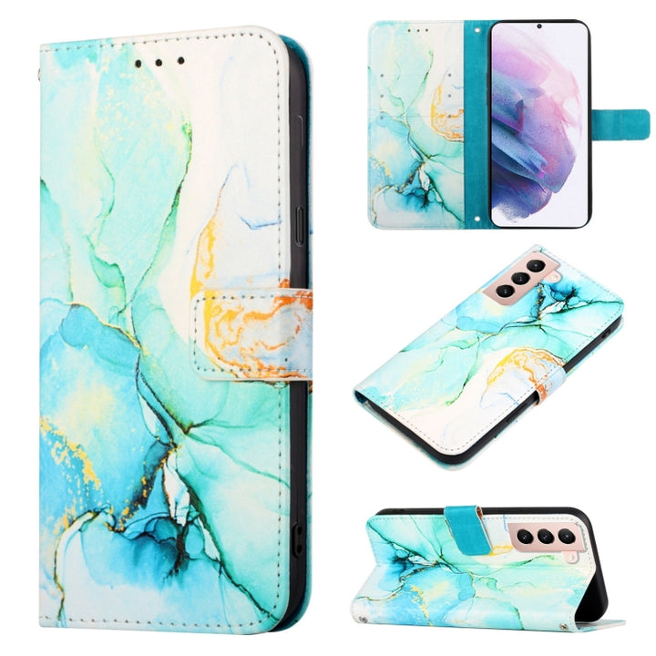 PT003 Marble Pattern Flip Leather Phone Case, For Xiaomi Poco X4 Pro 5G, For Samsung Galaxy S21 5G, For Samsung Galaxy S21+ 5G, For Samsung Galaxy S22 Ultra 5G