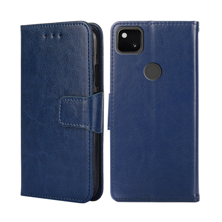 Crystal Texture Leather Phone Case, For Google Pixel 6, For Google Pixel 6 Pro, For Google Pixel 6A, For Google Pixel 5