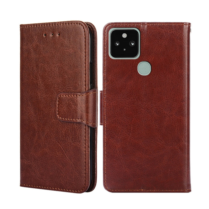 Crystal Texture Leather Phone Case, For Google Pixel 6, For Google Pixel 6 Pro, For Google Pixel 6A, For Google Pixel 5