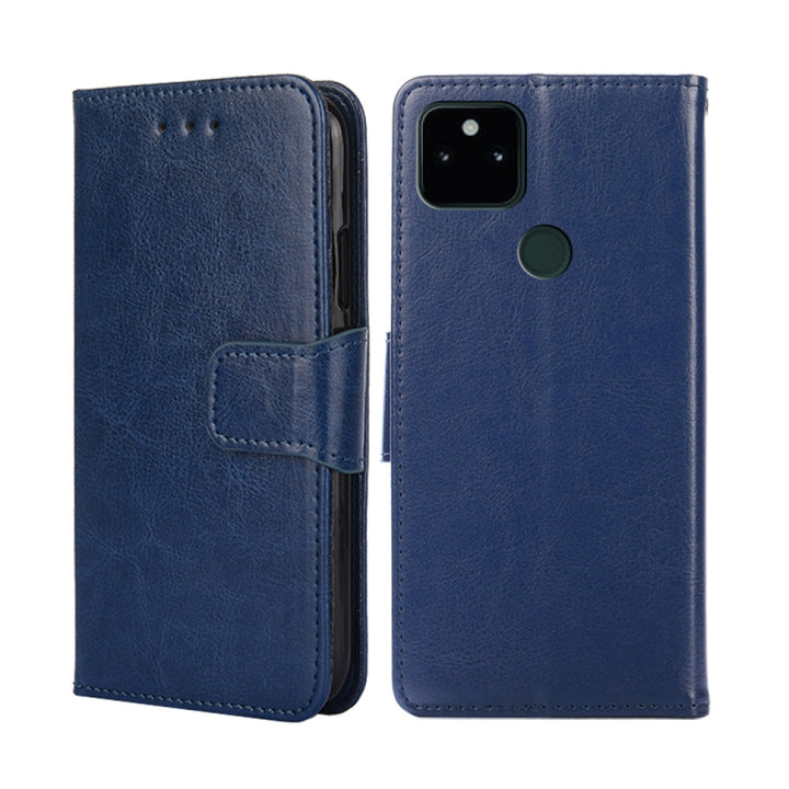 Crystal Texture Leather Phone Case, For Google Pixel 5A, For Google Pixel 5 XL 5G / Pixel 4A 5G